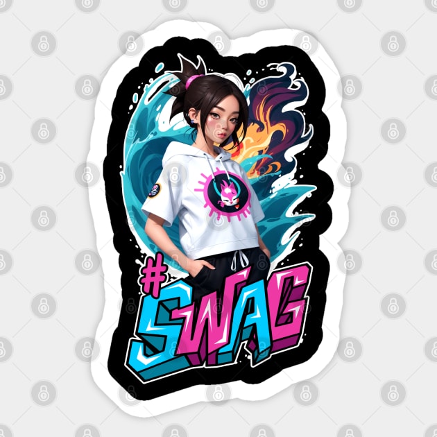 #swag Sticker by KawaiiDread